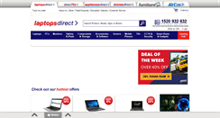 Desktop Screenshot of laptopsdirect.ie